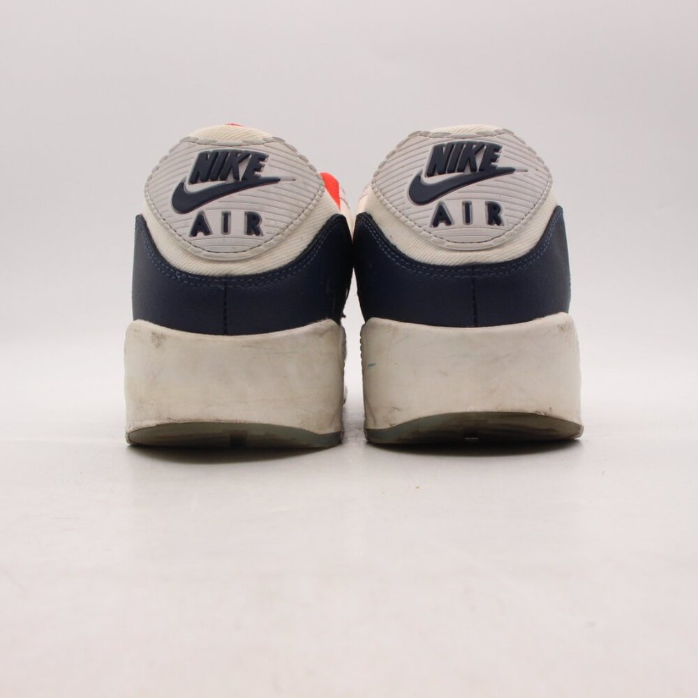 Nike Air Max 90 USA Denim ‘White Red Navy Blue’ Men’s Size 12 DJ5170-100 - Picture 5 of 11